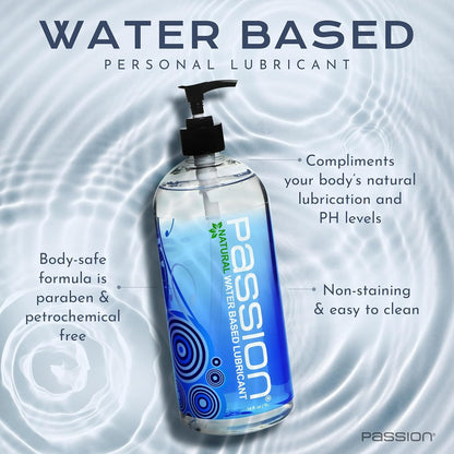 Passion Lubes Water Based Lube Passion Lubes Natural Water-based Lubricant