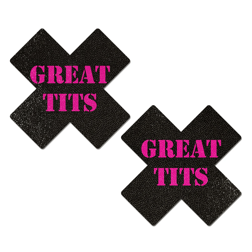 Pastease Pasties Pastease Great Tits Cross Nipple Pasties