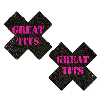 Pastease Pasties Pastease Great Tits Cross Nipple Pasties