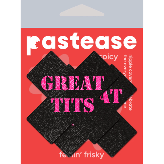 Pastease Pasties Pastease Great Tits Cross Nipple Pasties