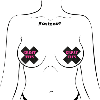 Pastease Pasties Pastease Great Tits Cross Nipple Pasties