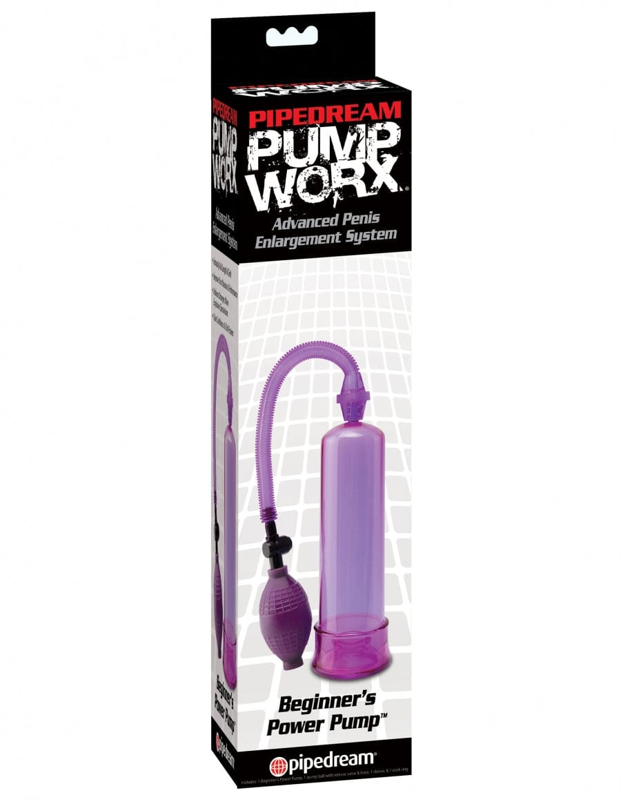 Pipedream Products Male Enhancement Purple Pipedream Products Pump Worx Beginner's Power Pump