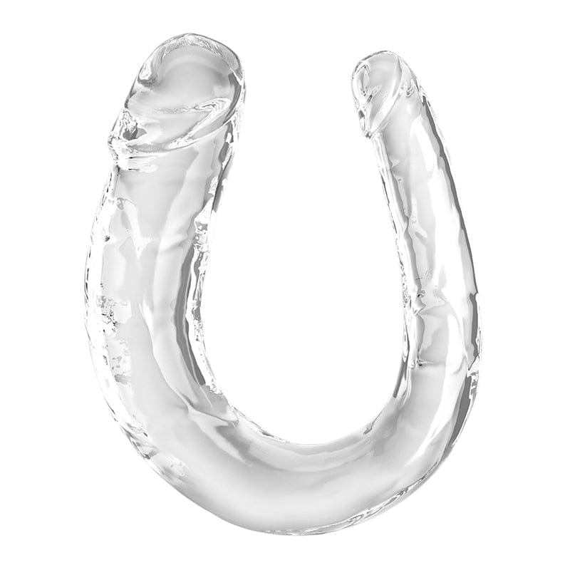 Pipedream Products Dongs & Dildos Pipedream Products Double Trouble Clear Dildo Medium