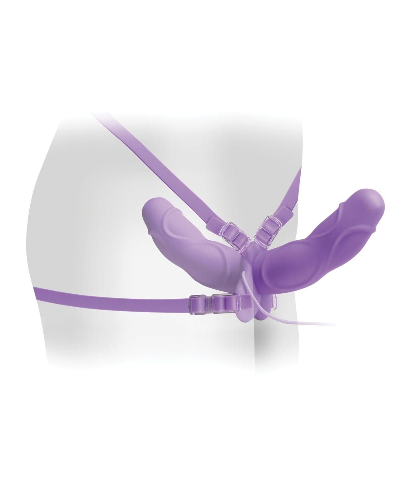 Pipedream Products Vibrators Pipedream Products Fetish Fantasy Elite Vibrating Double Delight Strap-On