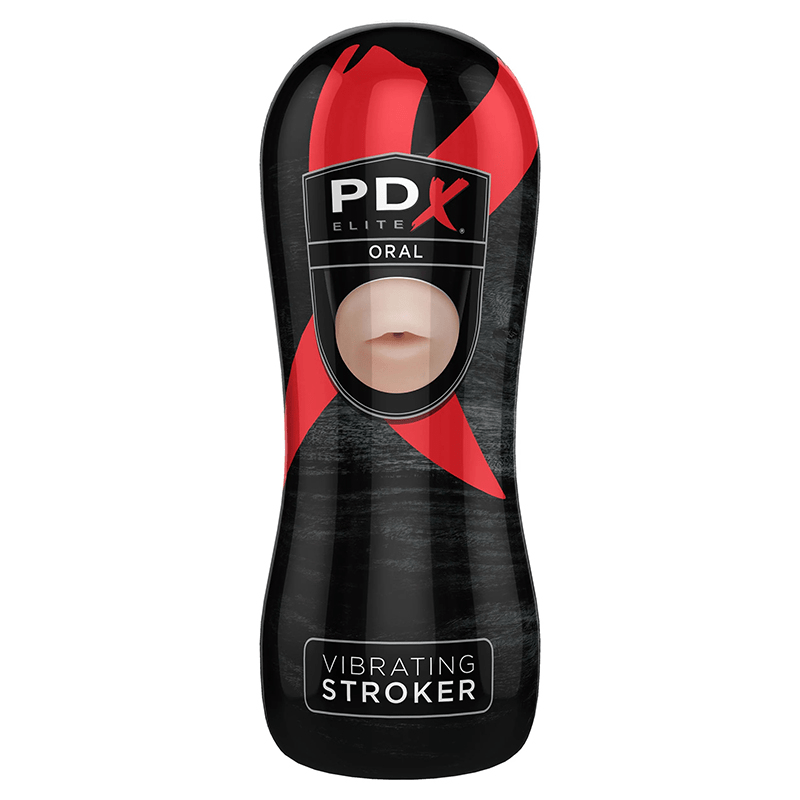 Pipedream Products Strokers Pipedream Products PDX Elite Vibrating Oral Stroker