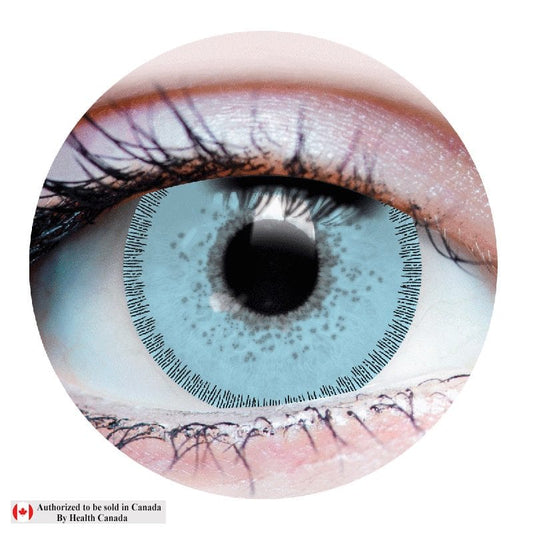 Primal Contacts Accessories Primal Charm Sapphire Blue Colored Contact Lenses
