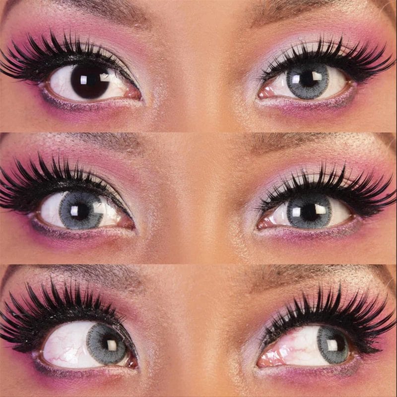 Primal Contacts Accessories Primal Charm Sapphire Blue Colored Contact Lenses