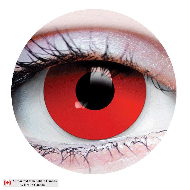 Primal Contacts Accessories Primal Evil Eyes Costume Colored Contact Lenses