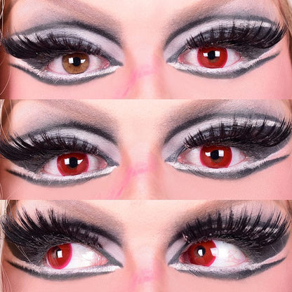 Primal Contacts Accessories Primal Evil Eyes Costume Colored Contact Lenses