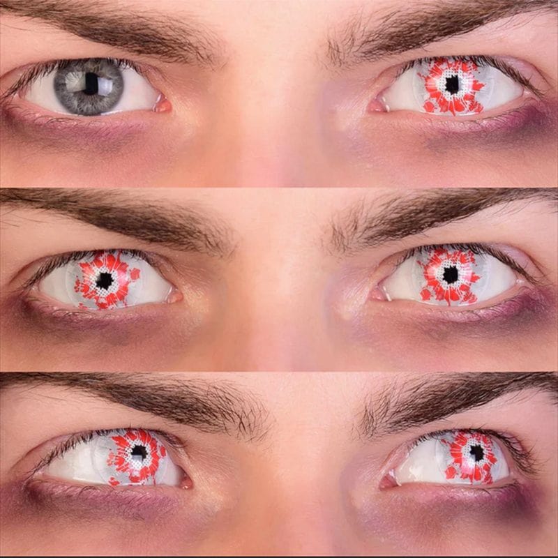 Primal Contacts Accessories Primal Shatter Costume Contact Lenses