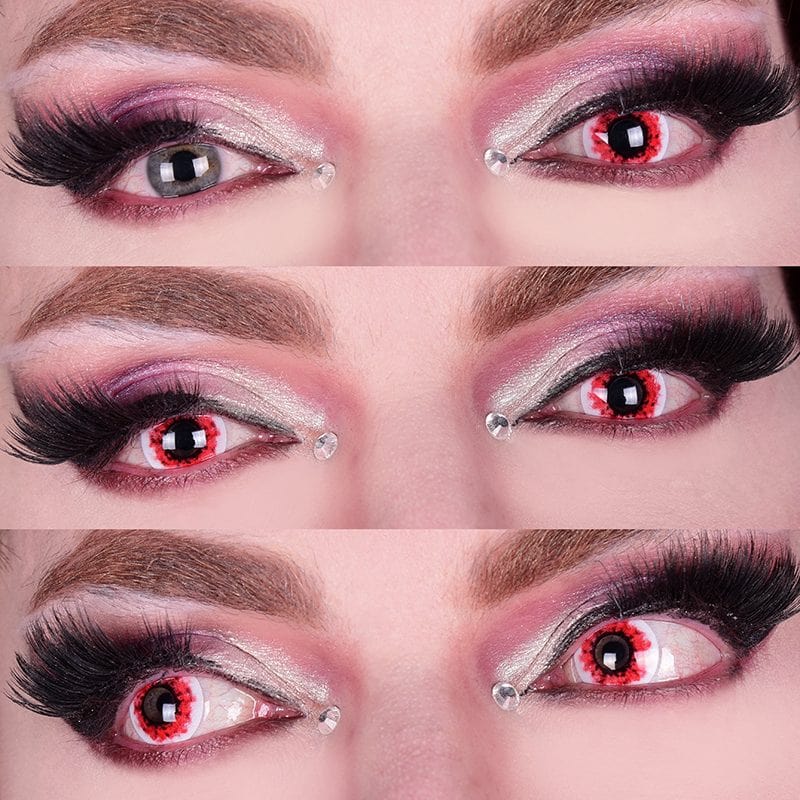 Primal Contacts Accessories Primal Wraith II Costume Contact Lenses