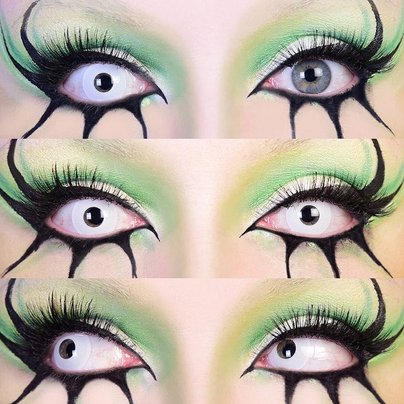 Primal Contacts Accessories Primal Zombie I Costume Colored Contact Lenses