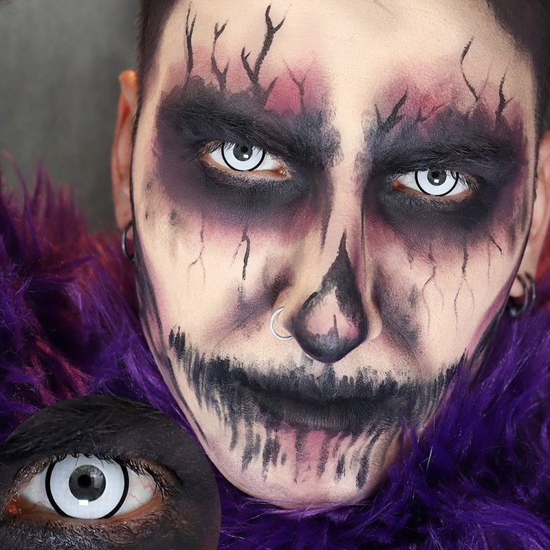 Primal Contacts Accessories Primal Zombie II Colored Contact Lenses