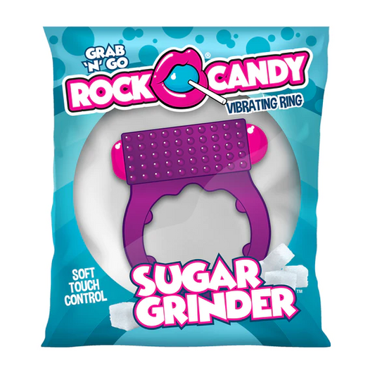 Rock Candy Sugar Grinder Vibrating Cock Ring - XOXTOYS