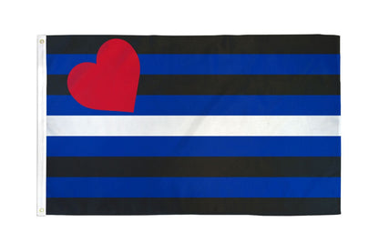 Flags Importer Pride Flags Flags Importer 3' x 5' Leather Pride Flag