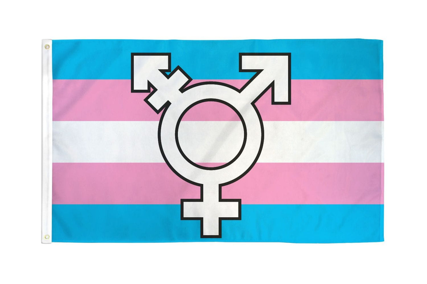 Flags Importer Pride Flags Flags Importer 3' x 5' Transgender Symbol Pride Flag