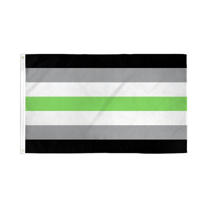 Flags Importer Pride Flags Flags Importer 3' x 5' Agender Pride Flag