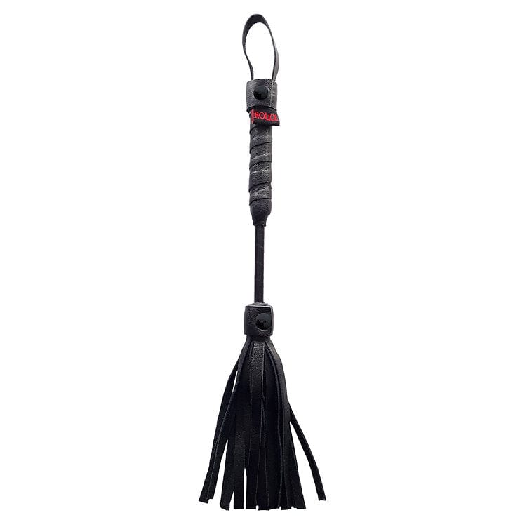 Rouge Whip/Flogger/Paddle Black Rouge Mini Leather Flogger 10"