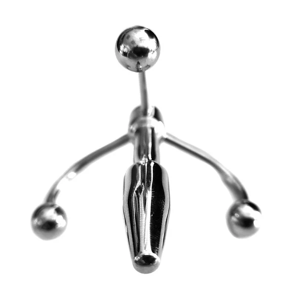 Rouge Fetish Rouge Stainless Steel Crown Penis Plug