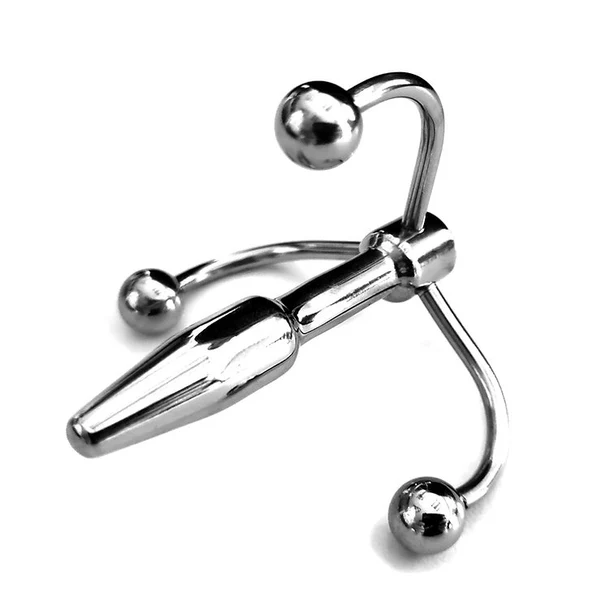 Rouge Fetish Rouge Stainless Steel Crown Penis Plug