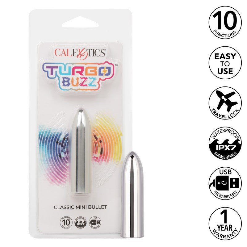 Calexotics Turbo Buzz Classic Mini Bullet