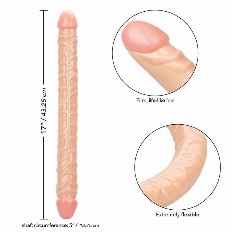 CALEXOTICS Dildos CalExotics Size Queen 17" Double Dong