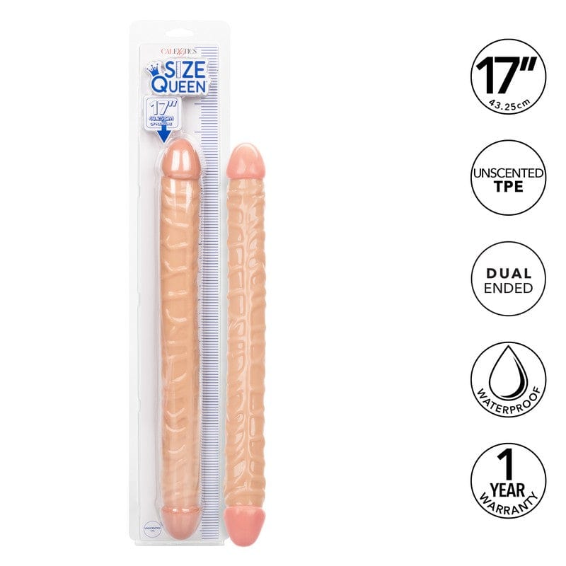 CALEXOTICS Dildos CalExotics Size Queen 17" Double Dong