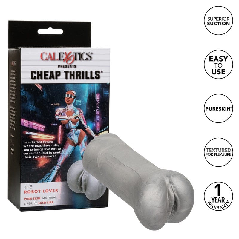 CalExotics Robot Lover Stroker  Futuristic Design  XOXTOYS