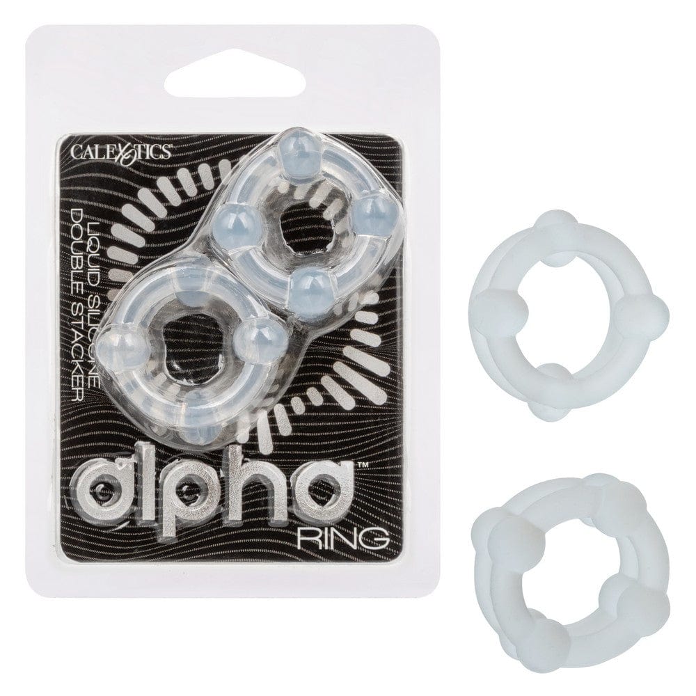 XOXTOYS Calexotics Alpha Liquid Silicone Double Stacker