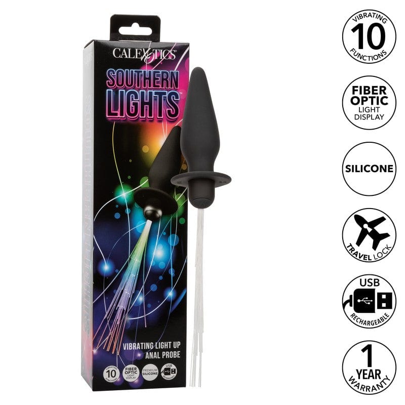 CALEXOTICS Anal Toys Calexotics Southern Lights Vibrating Anal Probe