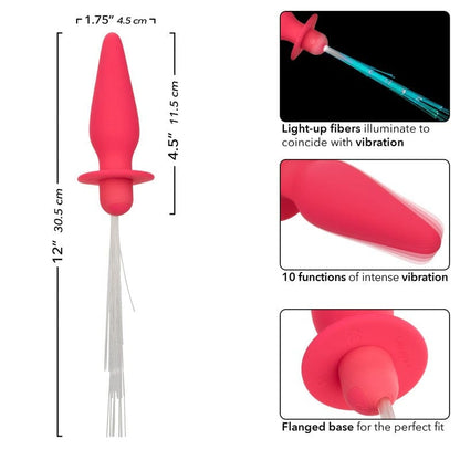CALEXOTICS Anal Toys Calexotics Southern Lights Vibrating Anal Probe