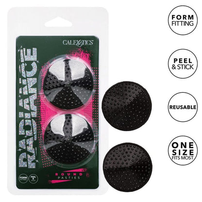 CalExotics Radiance Round Gem Pasties - XOXTOYS