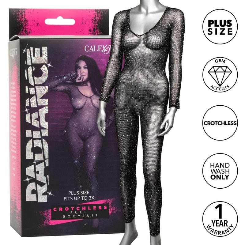 CALEXOTICS lingerie CalExotics Radiance Crotchless Full Body Suit