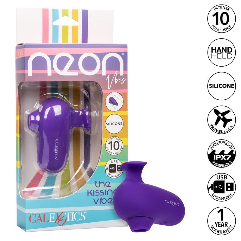 CALEXOTICS Vibrators Calexotics Neon Vibes The Kissing Vibe