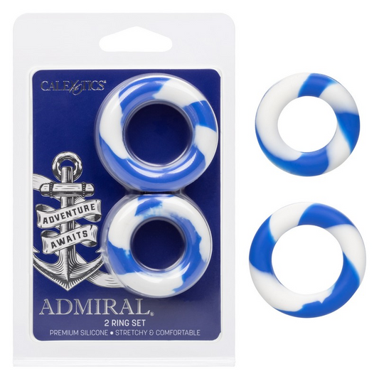 Calexotics Admiral 2 Ring Set - XOXTOYS