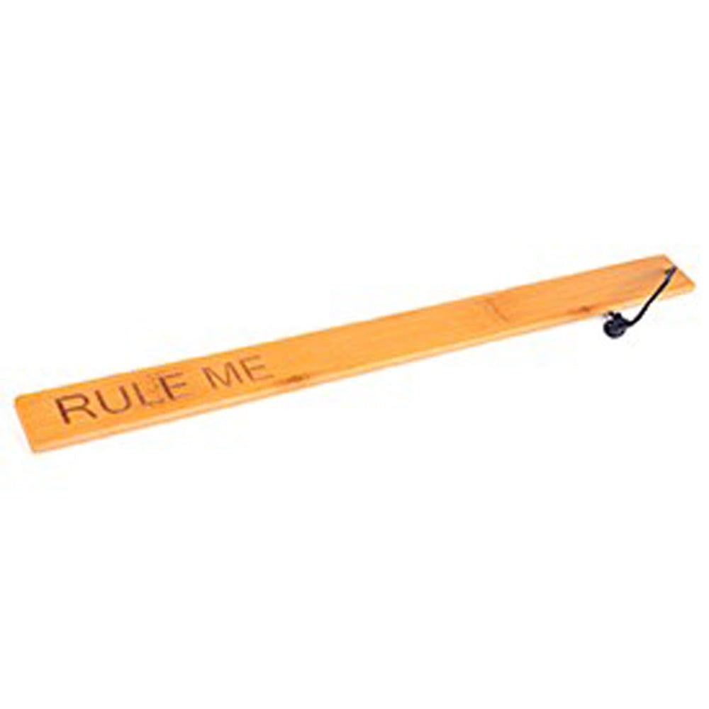 Spartacus Bamboo Paddle Ruler - Rule Me