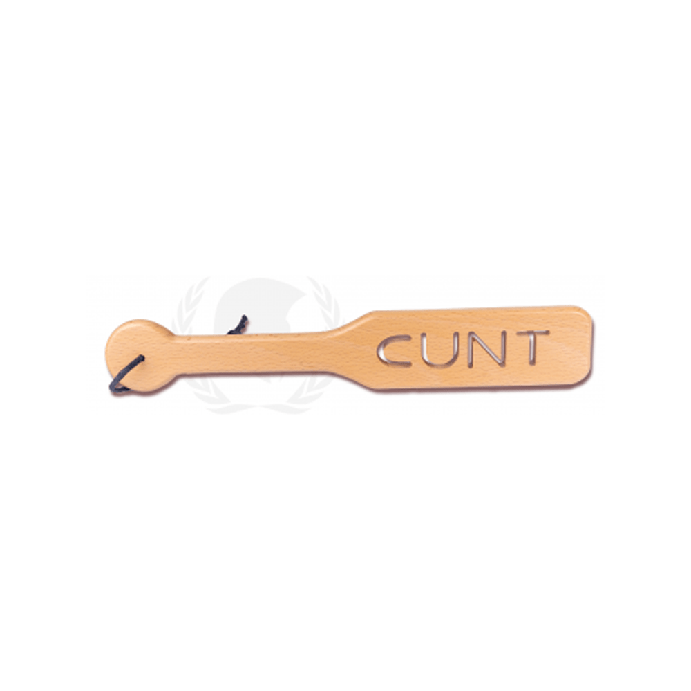 Spartacus Zelkova Wood Paddle - CUNT