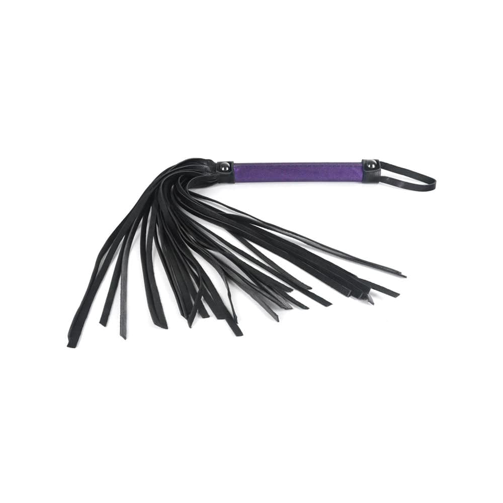 Spartacus Flogger 6" Faux Leather - Galaxy Purple