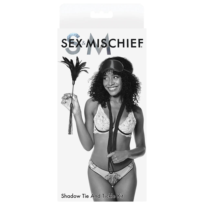 Sportsheets Sex & Mischief Shadow Tie & Tickle Kit