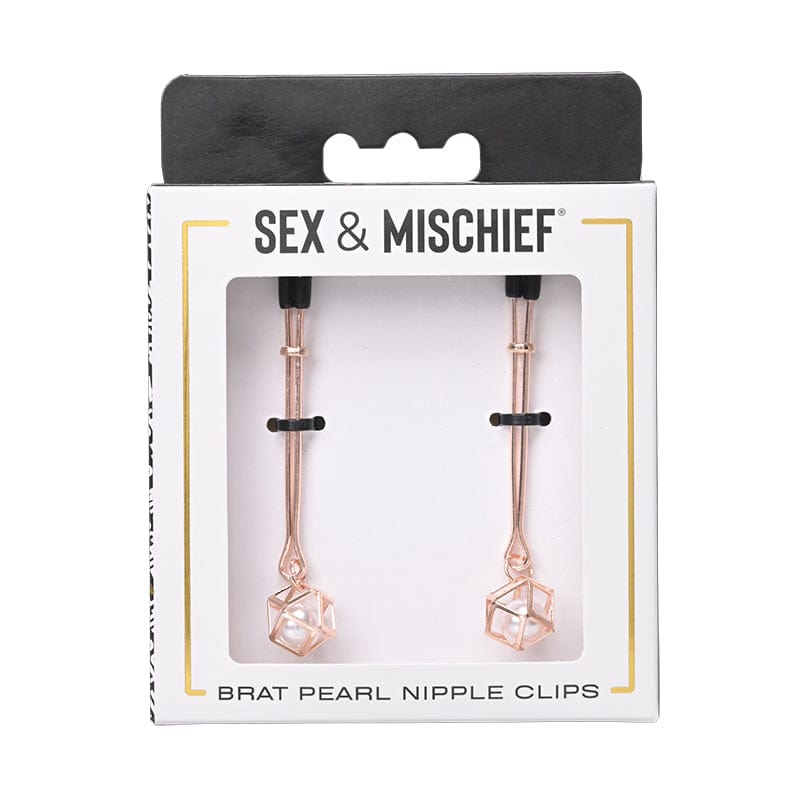 Sportsheets BDSM Sportsheets Brat Pearl Nipple Clips
