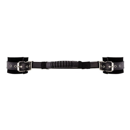 Shots Shots Adjustable Leather Handcuffs with Handle