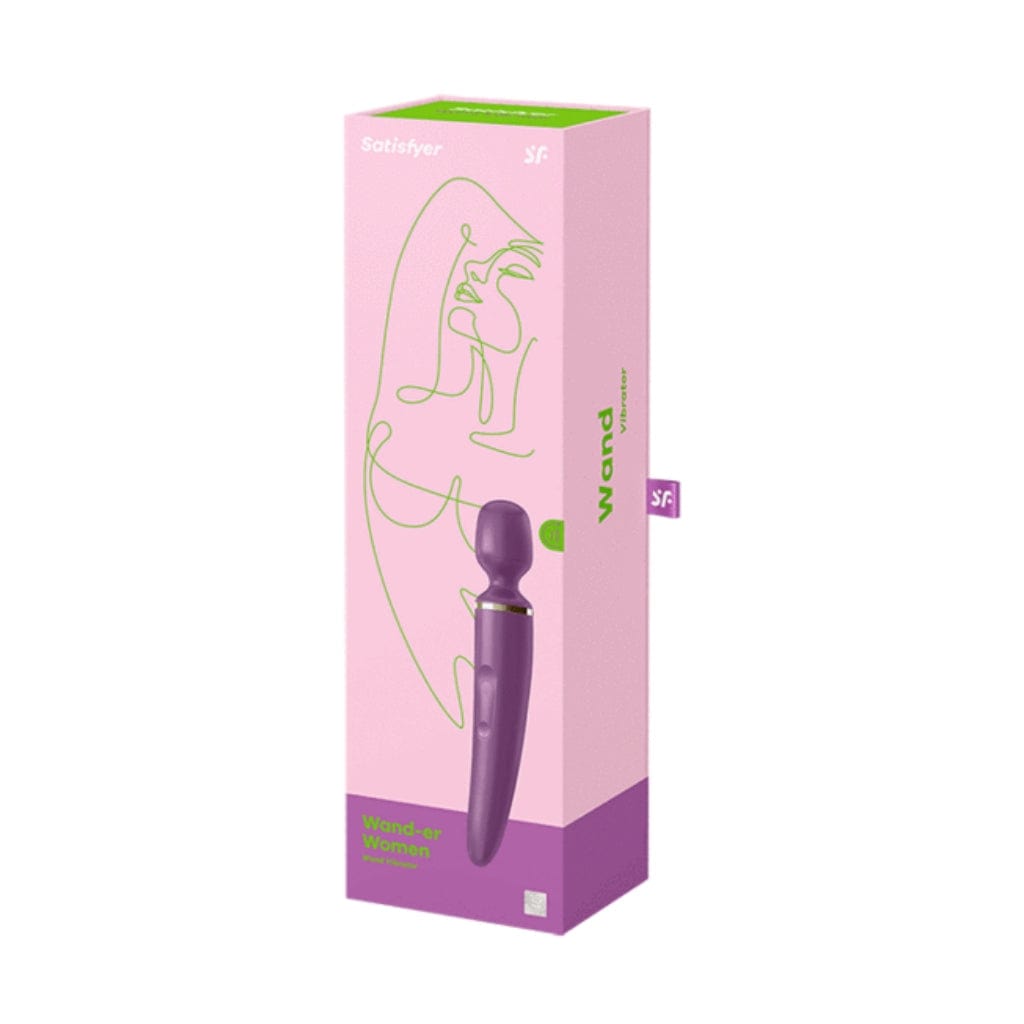 Satisfyer Wand Vibrators Purple/Gold Satisfyer Wand-er Woman