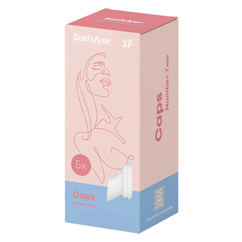 Satisfyer Accessories Satisfyer Caps Number Two Attachment Set
