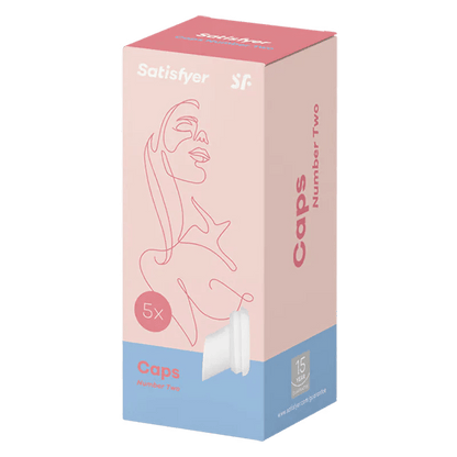 Satisfyer Accessories Satisfyer Caps Number Two Attachment Set