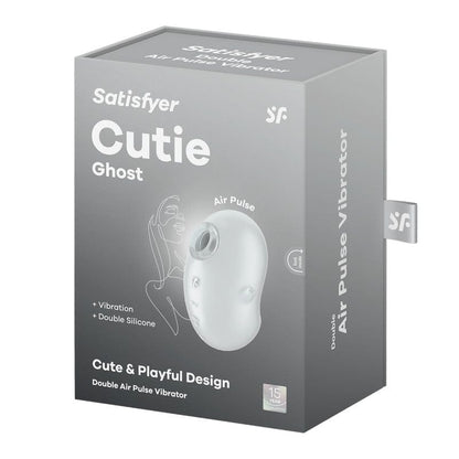 Satisfyer Clitoral Stimulators White Satisfyer Cutie Ghost Air Pulse Clitoral Vibrator