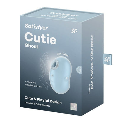 Satisfyer Clitoral Stimulators Blue Satisfyer Cutie Ghost Air Pulse Clitoral Vibrator