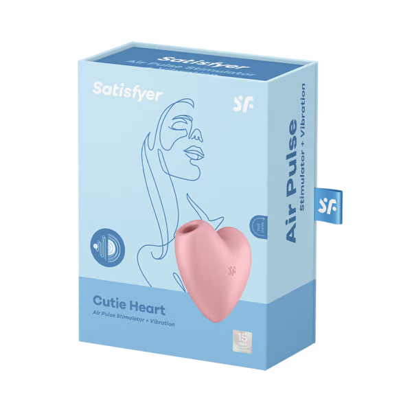 Satisfyer Cutie Heart Clitoral Stimulator - XOXTOYS