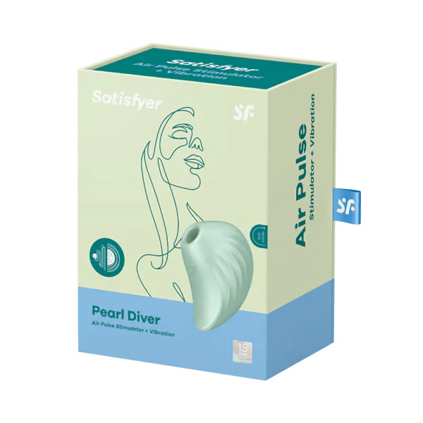 Satisfyer Clitoral Stimulators Mint Satisfyer Pearl Diver