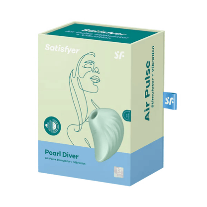 Satisfyer Clitoral Stimulators Mint Satisfyer Pearl Diver