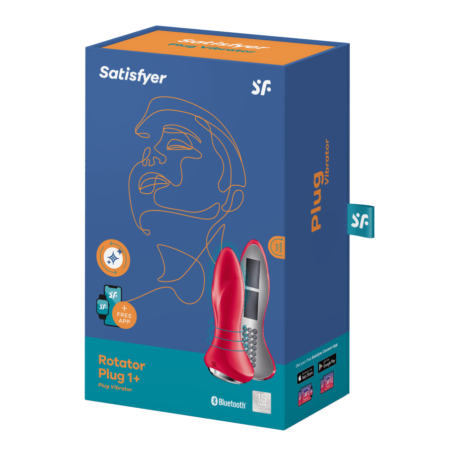 Satisfyer Anal Toys Satisfyer Rotator Plug 1+ Vibrating Plug